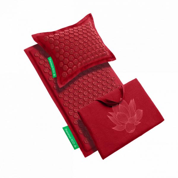 Pranamat + PranaPillow + BigBag (Burgundy)